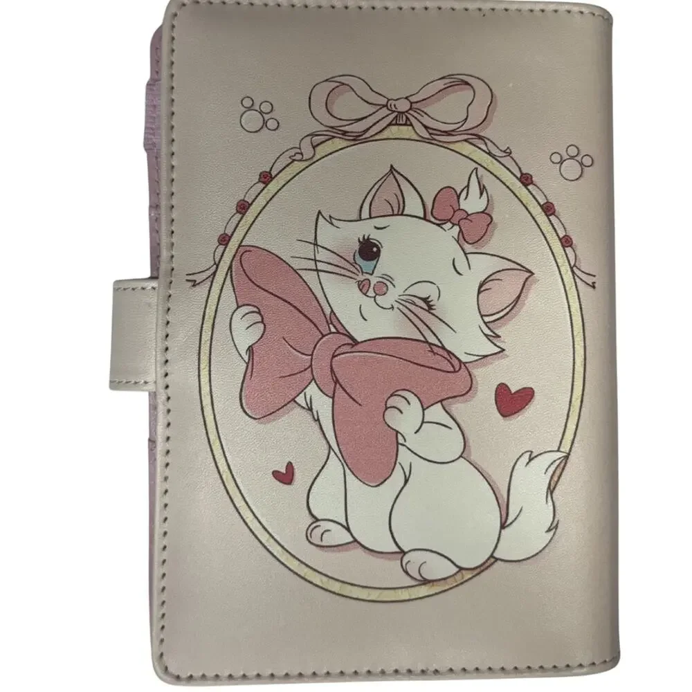 Marie Cat A6 6 Ring Binder & Paper